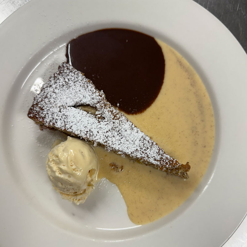 delicious meals supplied at ripparoo ski lodge